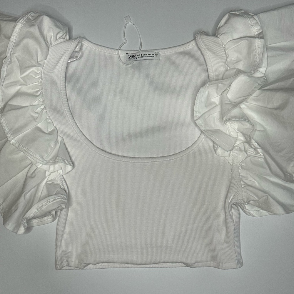 Zara Puff Sleeve Top